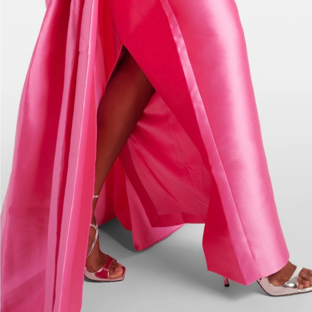 Solace London Strapless Fuchsia Dress - Picture 5 of 7